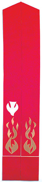Picture of Red Flame Dove Stole