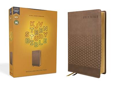 Picture of Kjv, Teen Study Bible, Leathersoft, Brown, Comfort Print