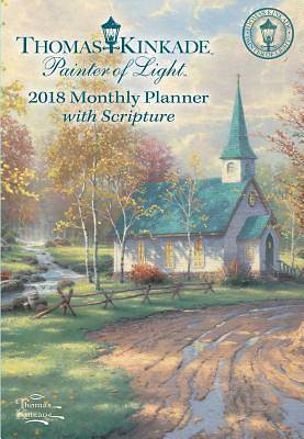 Picture of Thomas Kinkade Painter of Light with Scripture 2018 Monthly Pocket Planner Calen