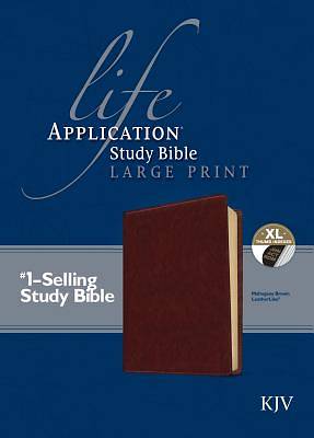 Picture of Life Application Study Bible KJV, Large Print