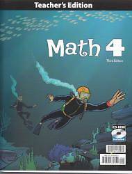 Picture of Math Grade 4 Teacher's Edition with CD 3rd Edition