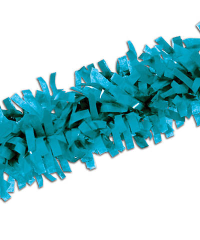 Picture of Vacation Bible School (VBS) 2017 Passport to Peru Tissue Vine Streamer Turquoise (25 ft.)