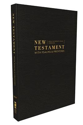 Picture of Niv, New Testament with Psalms and Proverbs, Pocket-Sized, Paperback, Black, Comfort Print
