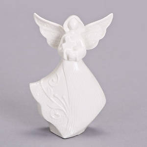 Picture of Angel and Cross Figurine