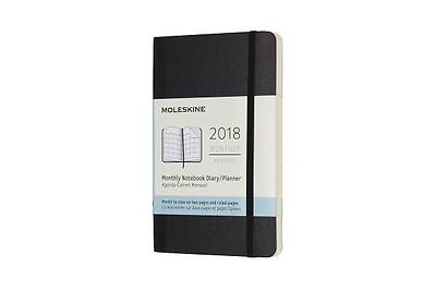 Picture of Moleskine 12 Month Monthly Planner, Pocket, Black, Soft Cover (3.5 X 5.5)