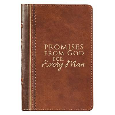 Picture of Promises from God for Every Man Brown Lux-Leather