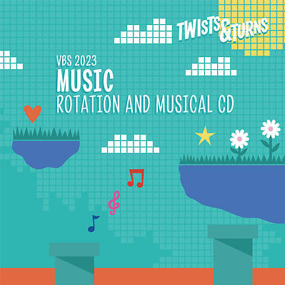 Picture of Vacation Bible School VBS 2023 Twists & Turns Music Rotation And Musical CD