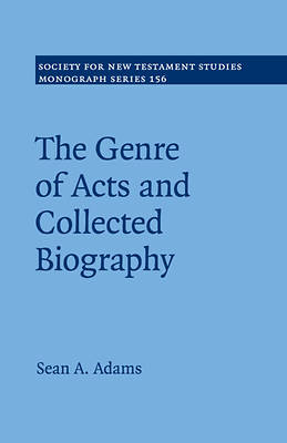 Picture of The Genre of Acts and Collected Biography