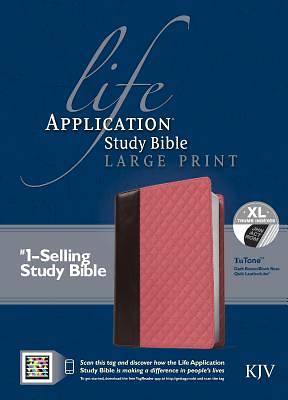 Picture of Life Application Study Bible KJV, Large Print Tutone