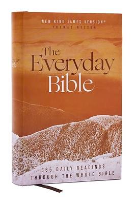 Picture of Nkjv, the Everyday Bible, Hardcover, Red Letter, Comfort Print