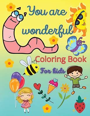 Picture of You Are Wonderful Coloring Book for Kids