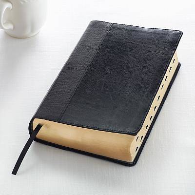 Picture of KJV Giant Print Lux-Leather 2-Tone Black