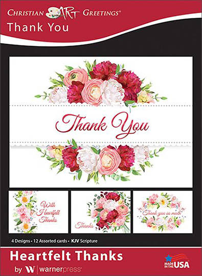 Picture of Heartfelt Thanks Boxed Cards