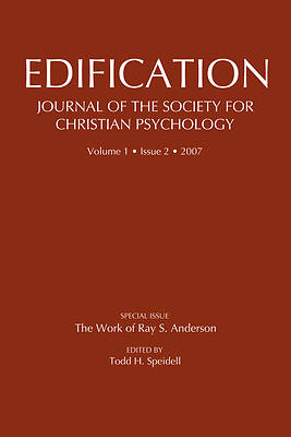 Picture of Edification-Journal of the Society of Christian Psychology
