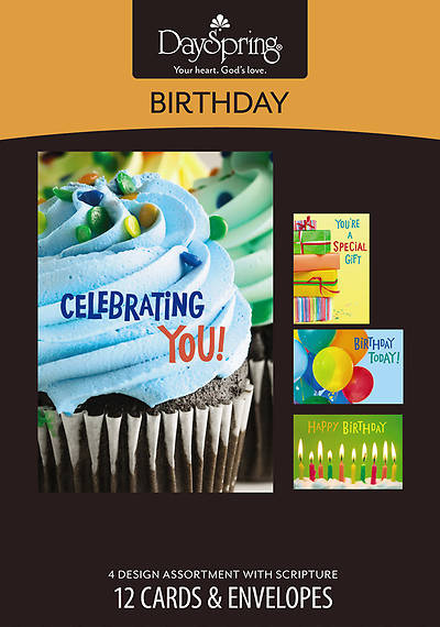 Picture of Bright Birthday - Birthday Boxed Cards - Box of 12