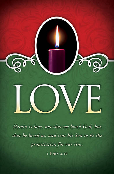 Picture of Love Advent Regular Size Bulletin