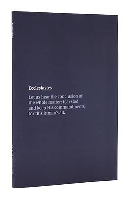Picture of NKJV Scripture Journal - Ecclesiastes