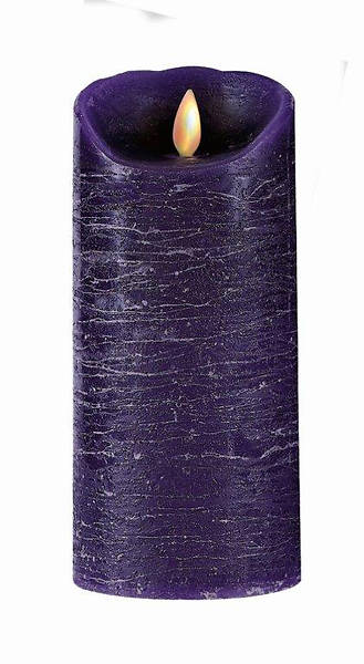 Picture of Advent Purple Flameless Pillar Candle