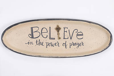 Picture of Believe Oval Tray