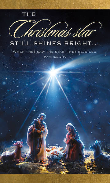 Picture of Banner The Christmas Star 3 x 5 Vinyl