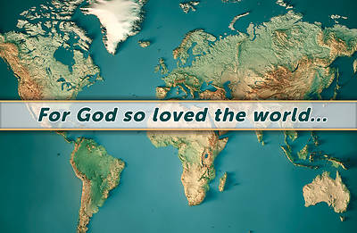 Adults All Occasion For God so loved Postcards