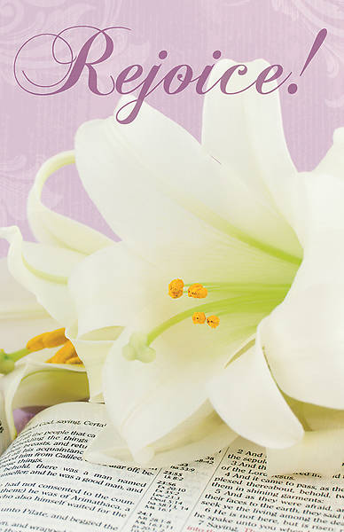 Picture of Rejoice Lily Easter Regular Size Bulletin