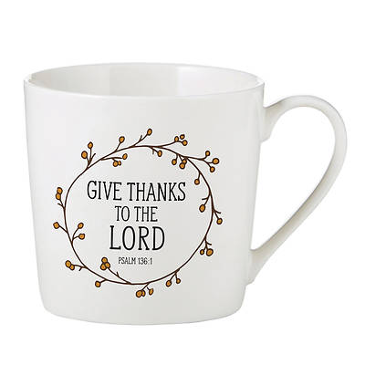 Picture of Cafe' Mug : Give Thanks To The Lord