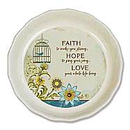 Picture of Faith Pie Plate