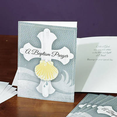 Picture of A Baptism Prayer Cards
