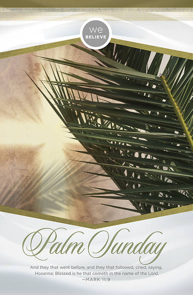 Picture of Hosanna Palm Sunday Bulletin - Pack of 100