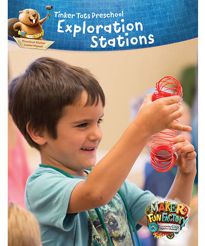 Picture of Vacation Bible School (VBS) 2017 Maker Fun Factory Preschool Exploration Stations Leader Manual
