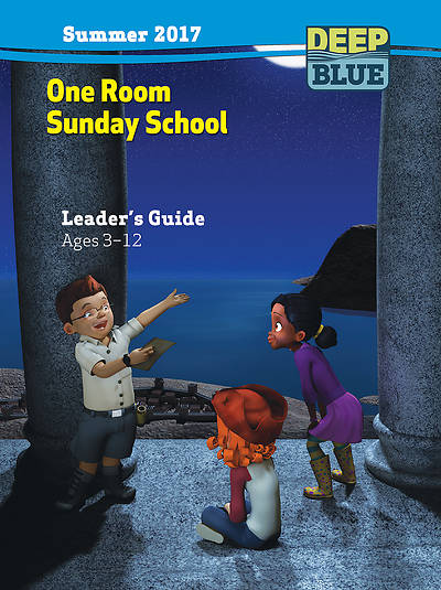 Picture of Deep Blue One Room Sunday School Leader's Guide Download Summer 2017