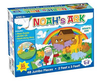 Picture of Noah's Ark Giant Floor Puzzle & CD
