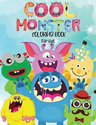 Picture of Cool Monster Coloring Book For Kids