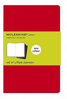 Picture of Diary Moleskine Cahier Pocket Plain Red Cover