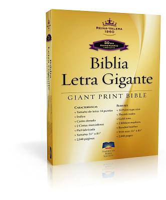 Picture of Giant Print Bible-Rvr 1960-50th Anniversary