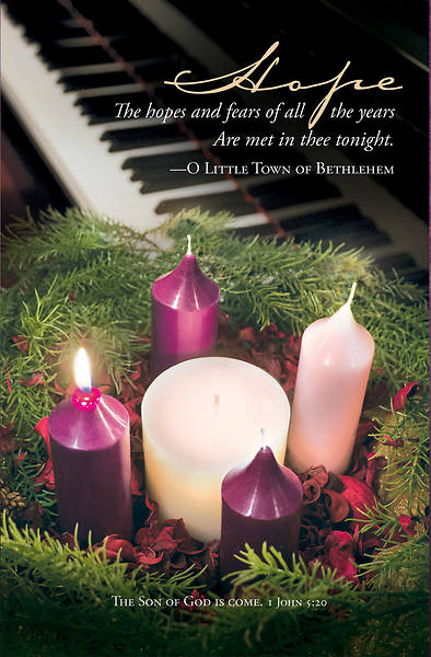 Picture of Hope Advent Regular Size Bulletin