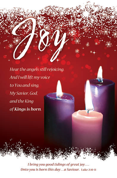 Picture of Joy Advent Week 3 Regular Size Bulletin