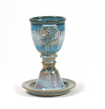 Picture of Porcelain Chalice and Paten Set, Pastel