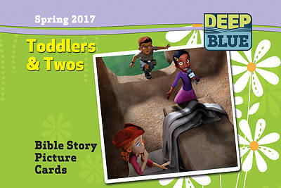 Picture of Deep Blue Toddlers & Twos Bible Story Picture Cards Spring 2017