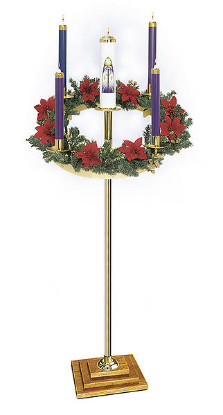 Picture of Artistic RW 195K Brass Advent Wreath