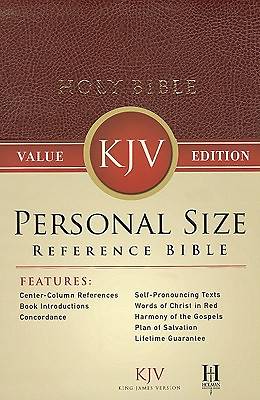 Picture of King James Version  Personal Reference Bible Burgundy