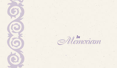 Picture of In Memoriam Cards [Pack of 25]