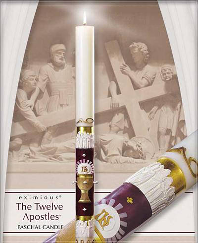 Picture of The Twelve Apostles Paschal Candle