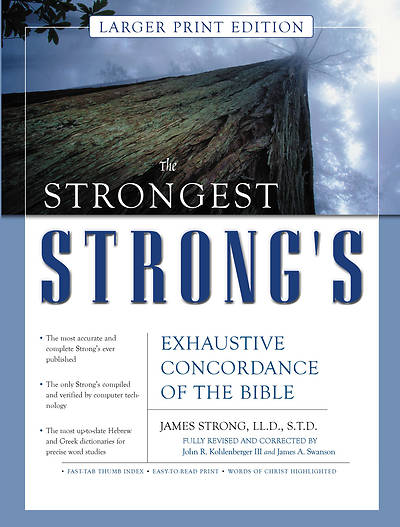 Picture of The Strongest Strong's Exhaustive Concordance of the Bible