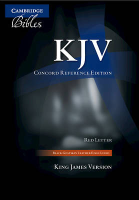 Picture of Bible King James Version Concord Reference