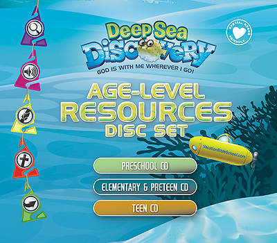 Picture of Vacation Bible School (VBS) 2016 Deep Sea Discovery Age-Level Resources Disc Set