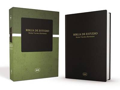 Picture of Santa Biblia de Estudio Reina Valera Revisada Rvr, Leathersoft, Negro Clásico