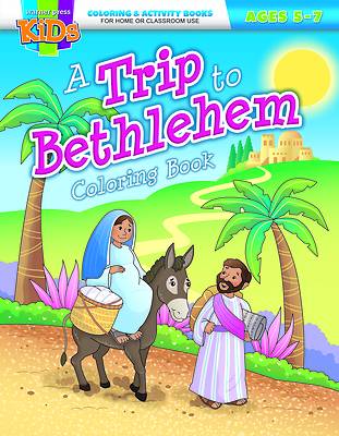 Picture of A Trip to Bethlehem - Coloring/Activity Book (Ages 5-7)