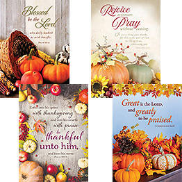 Picture of Thanksgiving - Grateful Greetings Assorted Boxed Cards